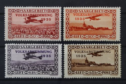 Saargebiet, MiNr. 195-198, postfrisch