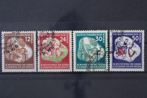 DDR, MiNr. 289-292, gestempelt