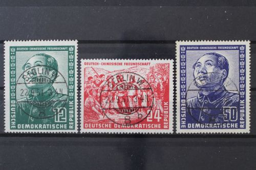DDR, MiNr. 286-288, gestempelt