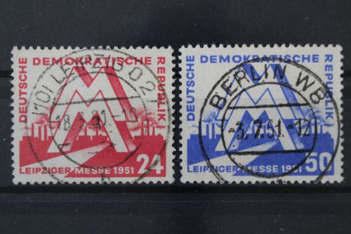 DDR, MiNr. 282-283, gestempelt