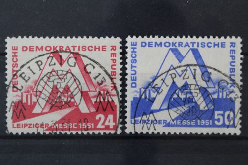 DDR, MiNr. 282-283, gestempelt
