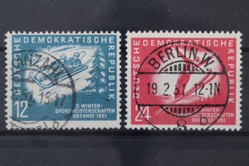 DDR, MiNr. 280-281, gestempelt