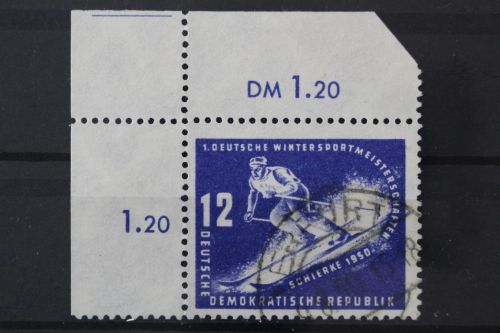 DDR, MiNr. 246 Ecke links oben, gestempelt