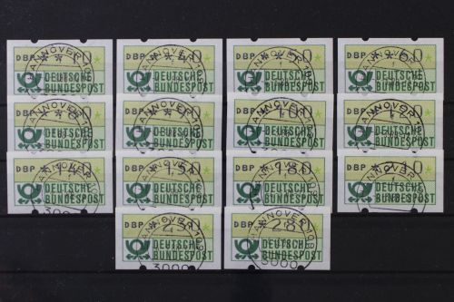 Deutschland (BRD), MiNr. 1 TS 1 Type 1, zentrisch Hannover, gestempelt