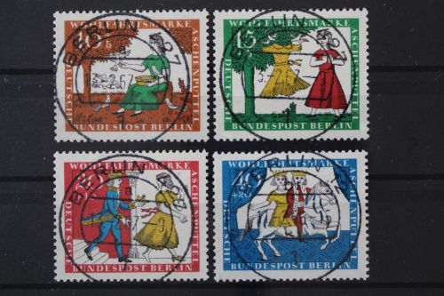 Berlin, MiNr. 266-269 zentrisch Berlin, gestempelt
