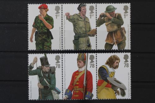 Großbritannien, MiNr. 2568-2573 Dreierstreifen, postfrisch