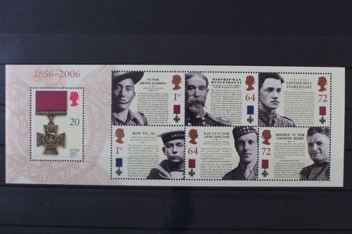 Großbritannien, MiNr. 2440-2445 Kleinbogen, postfrisch