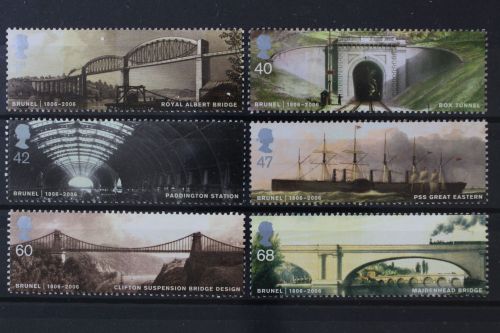 Großbritannien, Schiffe, MiNr. 2385-2390, postfrisch