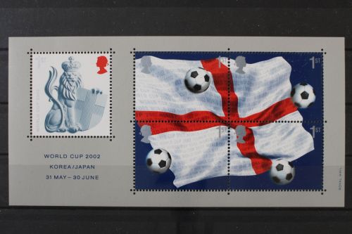 Großbritannien, Fußball, MiNr. Block 14, postfrisch