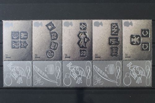 Großbritannien, MiNr. 1909-1913 II, Zusammendruck, postfrisch