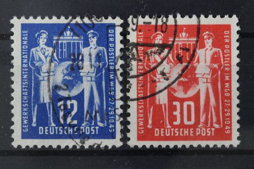 DDR, MiNr. 243-244, gestempelt