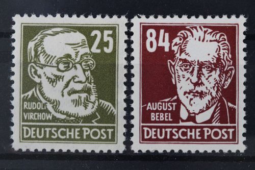 DDR, MiNr. 334 + 341, postfrisch