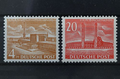 Berlin, MiNr. 112-113, Falz