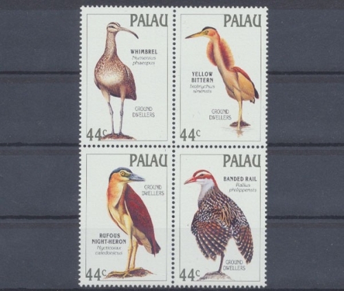 Palau, MiNr. 225-228, Viererblock, postfrisch