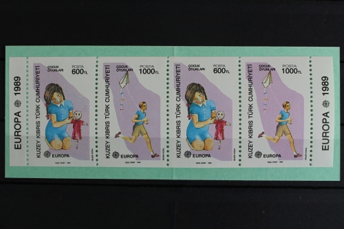 Türkisch - Zypern, MiNr. 249-250 C , MH 2, postfrisch