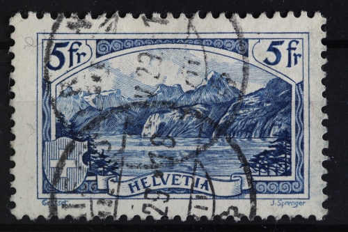 Schweiz, MiNr. 227, gestempelt