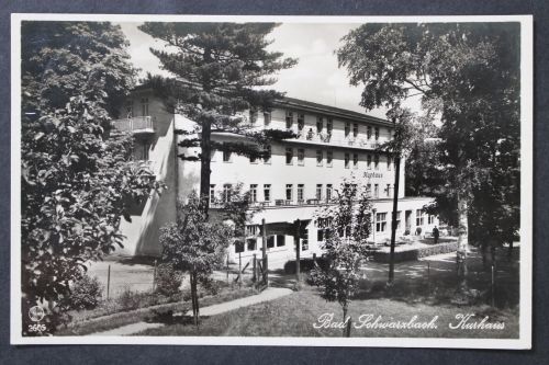 Bad Schwarzbach, Isergebirge, Schlesien, Kurhaus