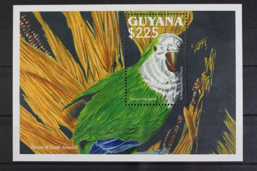 Guyana, Vögel, MiNr. Block 243, postfrisch