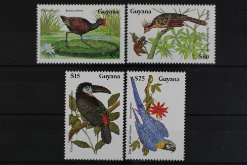 Guyana, Vögel, MiNr. 3081-3084, postfrisch