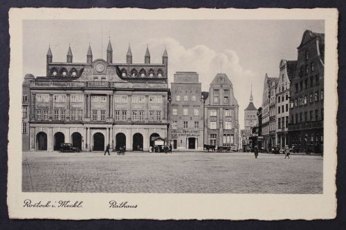 Rostock, Rathaus, Kirche