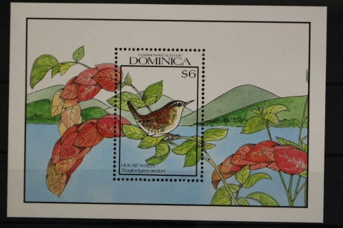Dominica, Vögel, MiNr. Block 168, postfrisch