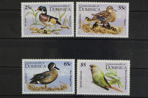 Dominica, Vögel, MiNr. 1953-1956, postfrisch