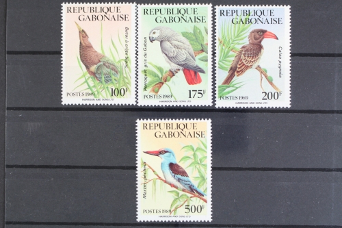 Gabun, Vögel, MiNr. 1030-1033, postfrisch