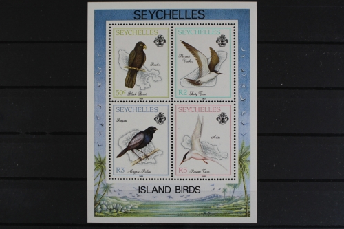 Seychellen, Vögel, MiNr. Block 33, postfrisch