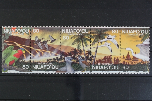 Niuafo - Inseln, MiNr. 269-273, Fünferstreifen, postfrisch