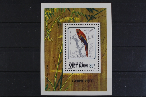 Vietnam, Vögel, MiNr. Block 61, postfrisch