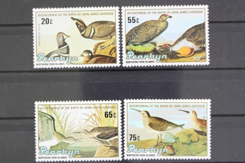Penrhyn, Vögel, MiNr. 414-417, postfrisch