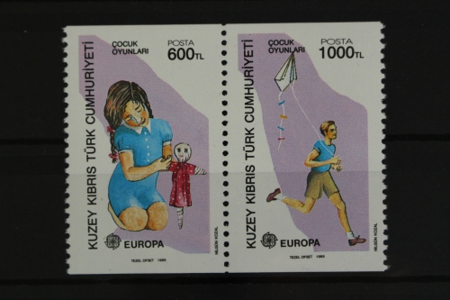 Türkisch-Zypern, MiNr. 249-250 C ZD, postfrisch