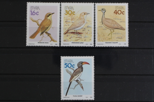 Namibia - Südwestafrika, Vögel, MiNr. 629-632, postfrisch