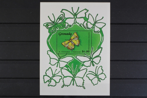 Grenada, Schmetterlinge, MiNr. Block 230, postfrisch