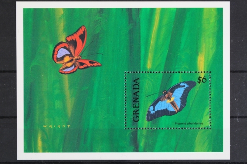 Grenada, Schmetterlinge, MiNr. Block 271, postfrisch