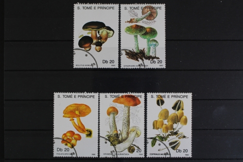 Sao Tome + Principe, MiNr. 1184-1188, gestempelt