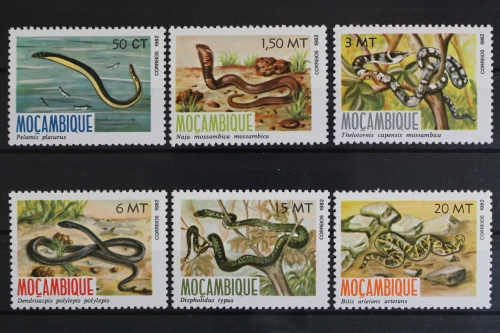 Mocambique, Tiere, MiNr. 876-881, postfrisch
