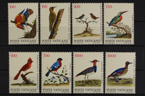Vatikan, Vögel, MiNr. 976-983, postfrisch