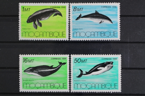 Mocambique, Fische / Meerestiere, MiNr. 1066-1069, postfrisch