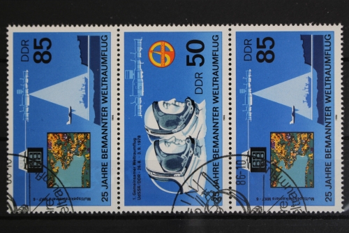 DDR, Weltraum, MiNr. S Zd 321, gestempelt