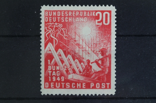 Deutschland (BRD), MiNr. 112, Neugummi