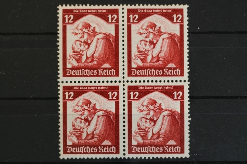Deutsches Reich, MiNr. 567 Viererblock, postfrisch