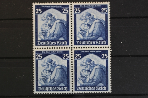 Deutsches Reich, MiNr. 568 Viererblock, ungebraucht