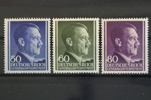 Generalgouvernement, MiNr. 110-112, postfrisch