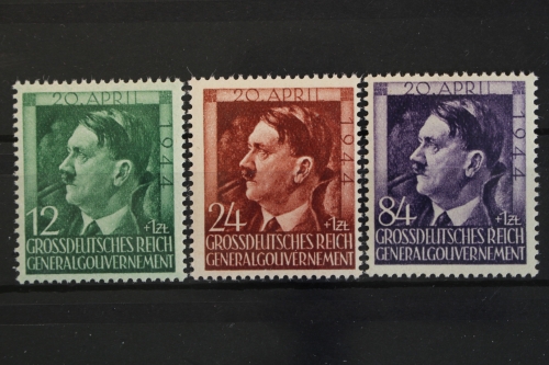 Generalgouvernement, MiNr. 117-119, postfrisch