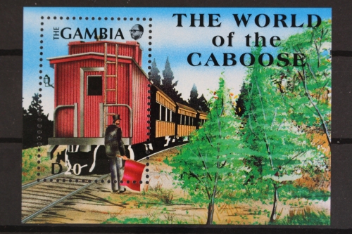 Gambia, Eisenbahn, MiNr. Block 128, postfrisch