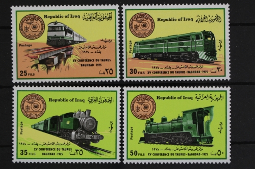 Irak, Eisenbahn, MiNr. 832-835, postfrisch