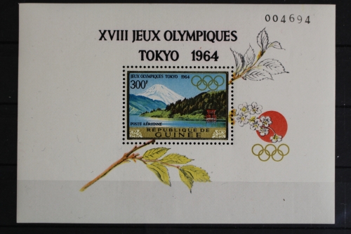 Guinea, Olympiade, MiNr. Block 6, postfrisch