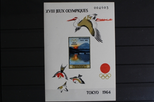 Guinea, Olympiade, MiNr. Block 5 B, postfrisch