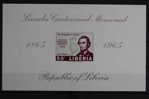 Liberia, MiNr. Block 33 B, postfrisch